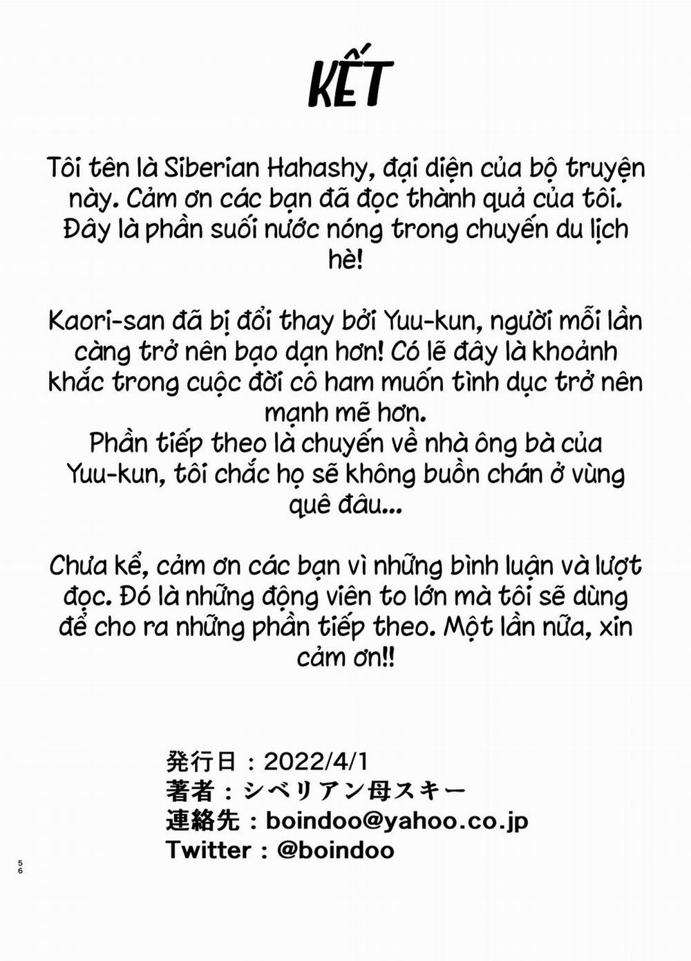 Mẹ là người phụ nữ mà tôi yêu 4 0 Suối nước nóng trang 56