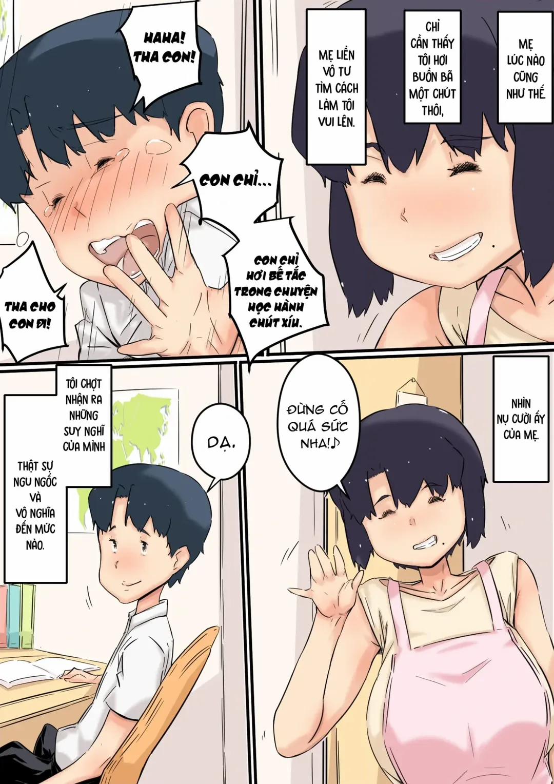 Mẹ làm chuyện đó với em trai tôi Oneshot trang 10