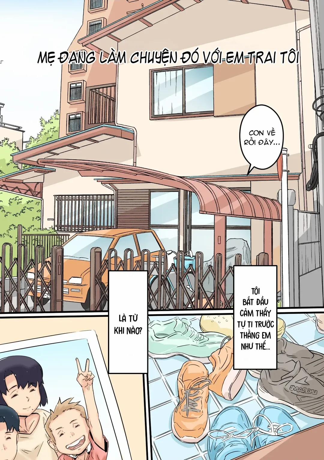 Mẹ làm chuyện đó với em trai tôi Oneshot trang 3