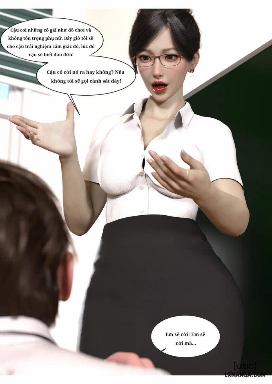 Mẹ Tôi Bị Thằng Bạn Chơi. 3.2 trang 4