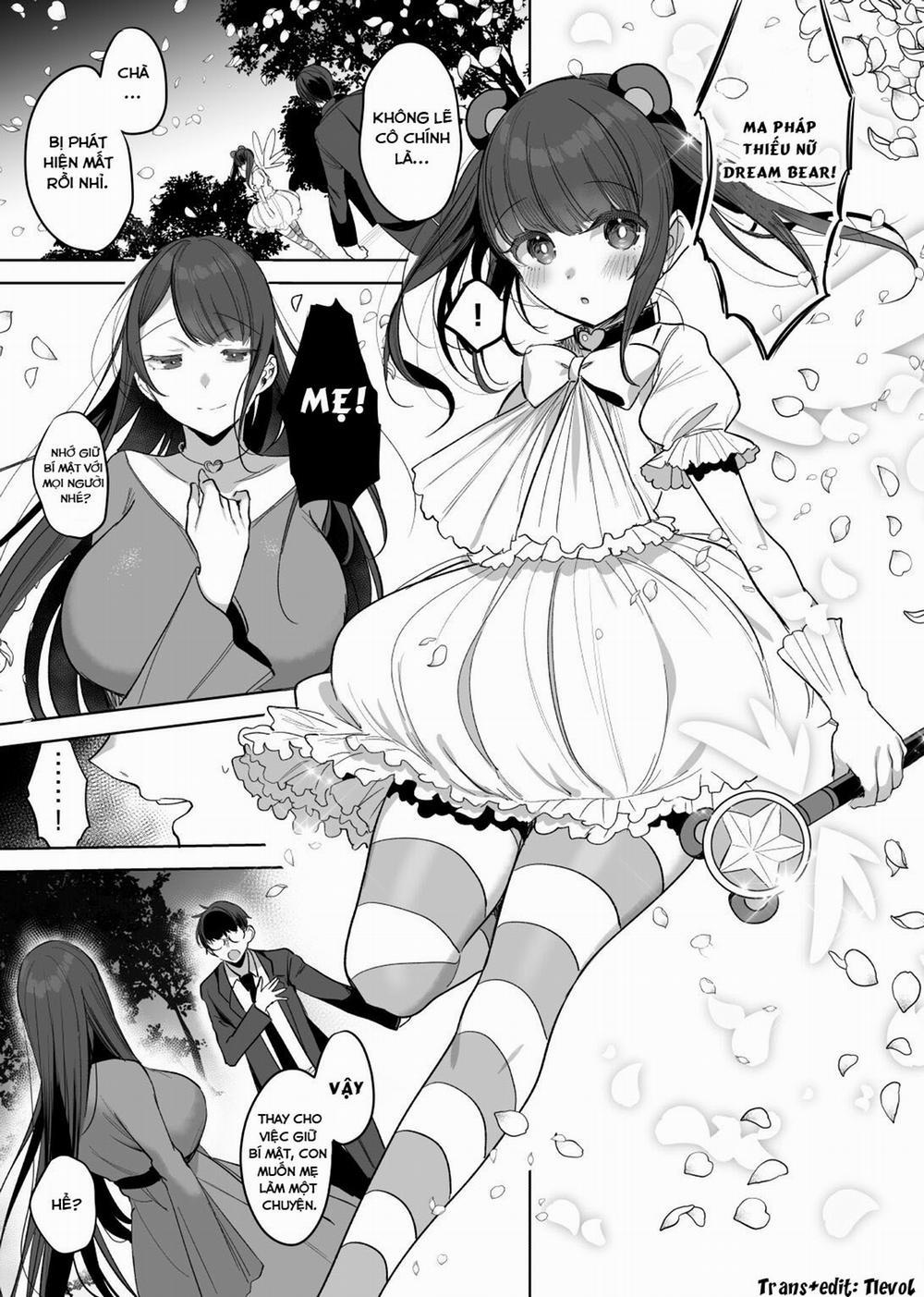 Mẹ tôi là ma pháp thiếu nữ Hahaoya Mahou Shoujo Loli-ka NTR Manga trang 0