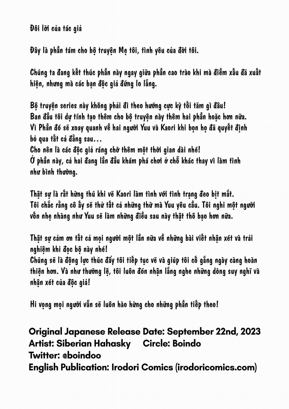 Mẹ tôi, tình yêu của tôi 8 3 trang 22