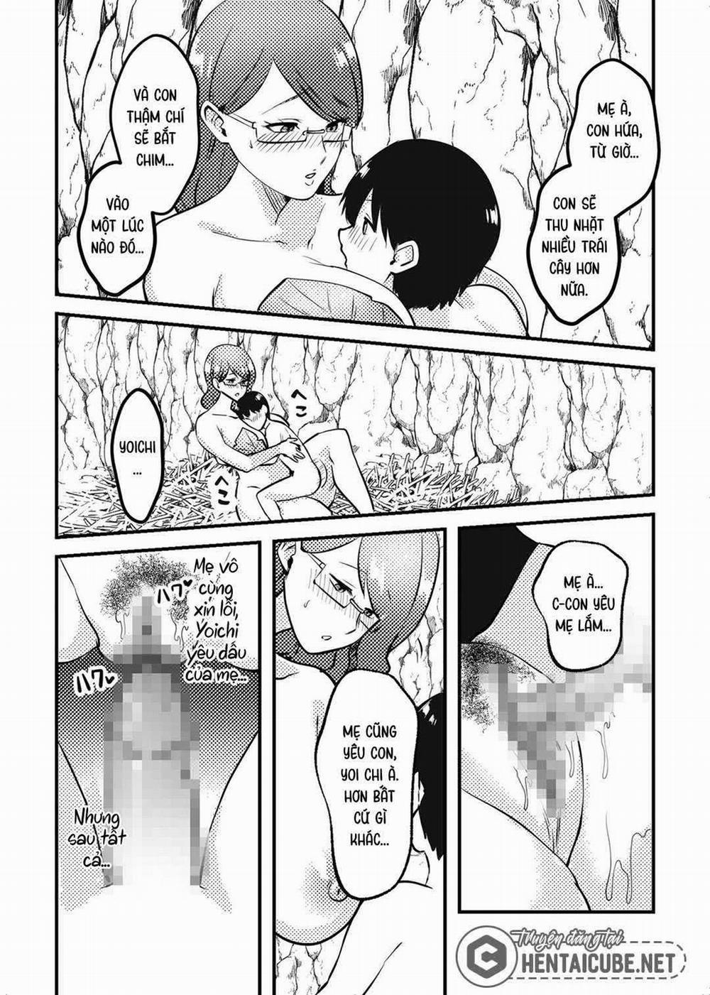 Mẹ Và Con Trai Dạt Vào Hoang Đảo 25 trang 17
