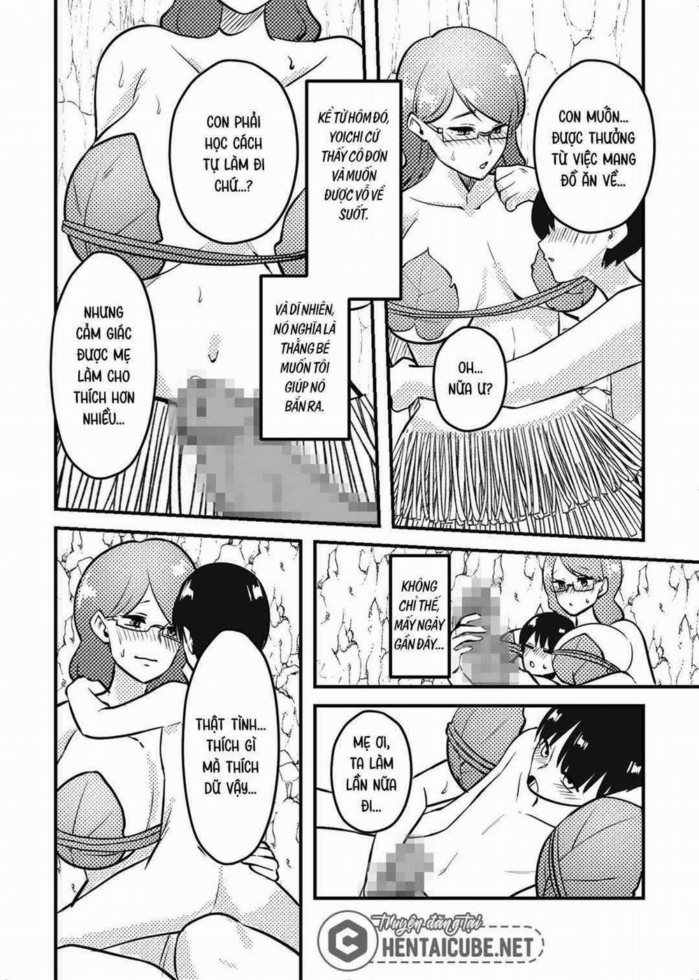 Mẹ Và Con Trai Dạt Vào Hoang Đảo 25 trang 9