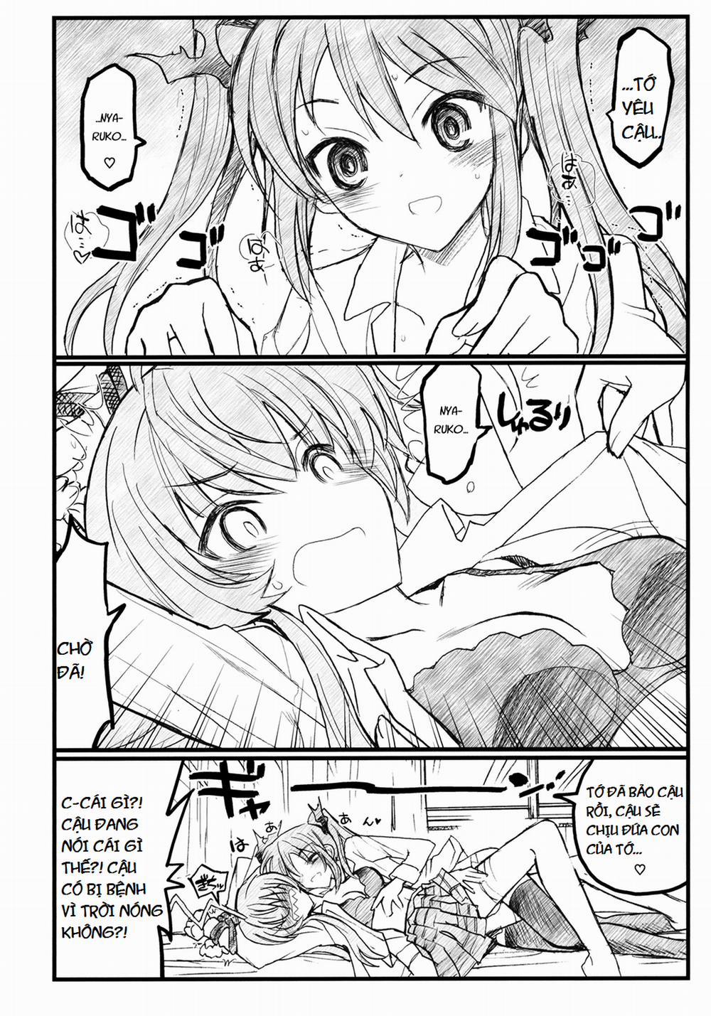Meijoushigatai Doujinshi no Youna Mono (Haiyore! Nyaruko-san) Oneshot trang 0