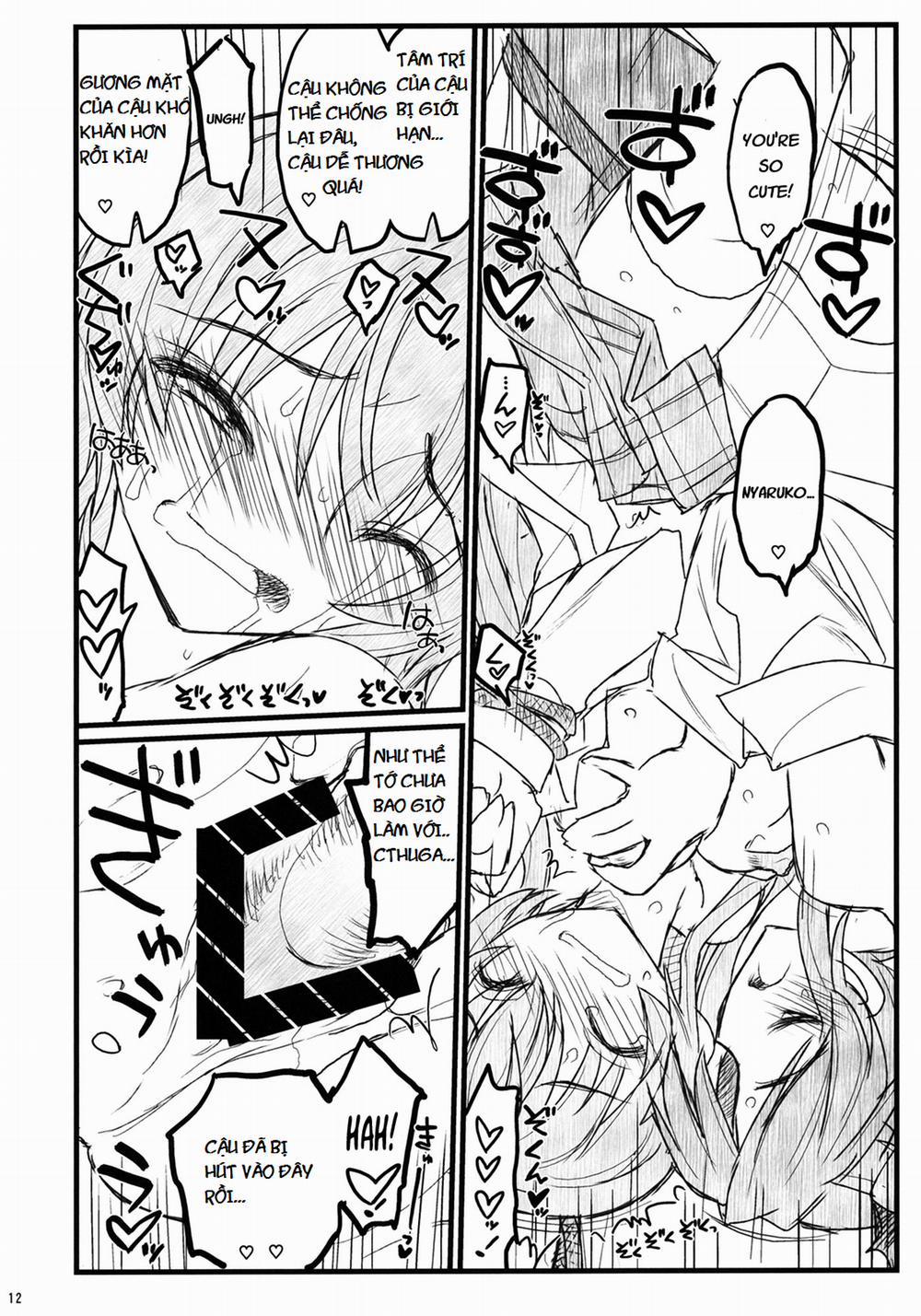 Meijoushigatai Doujinshi no Youna Mono (Haiyore! Nyaruko-san) Oneshot trang 10