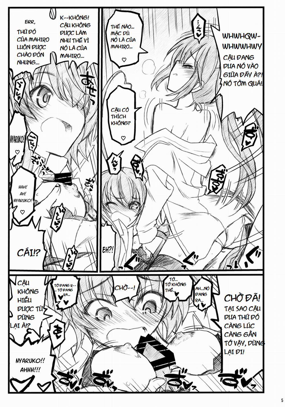 Meijoushigatai Doujinshi no Youna Mono (Haiyore! Nyaruko-san) Oneshot trang 3