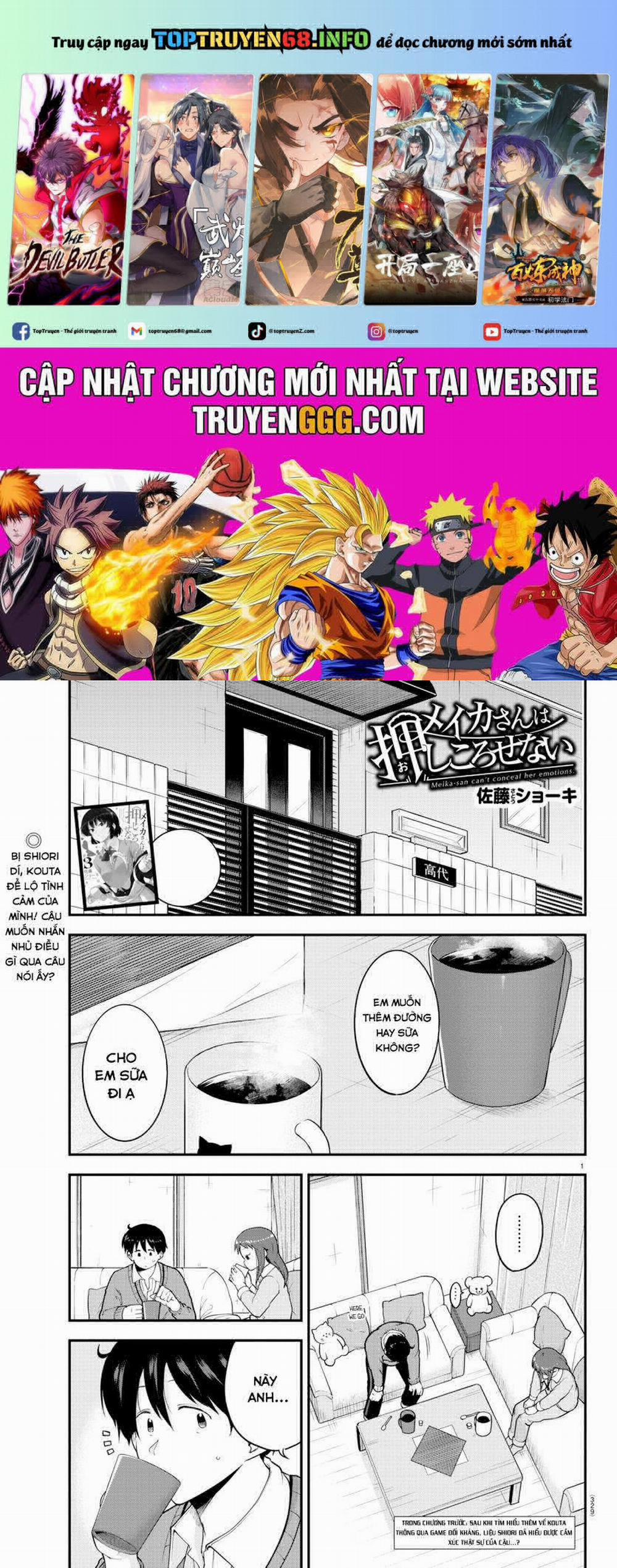 Meika-San Can't Conceal Her Emotions 59 trang 0