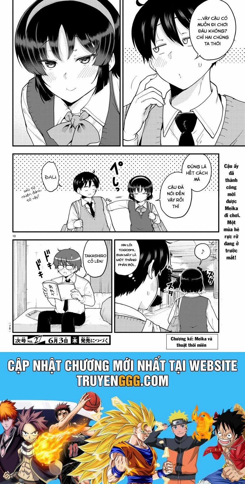 Meika-San Can't Conceal Her Emotions 67 trang 10