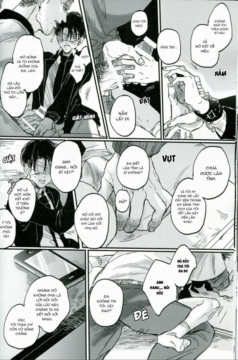 [Melomelow/Hyura] Misshitsu paraiso – Attack on Titan dj 1 trang 14