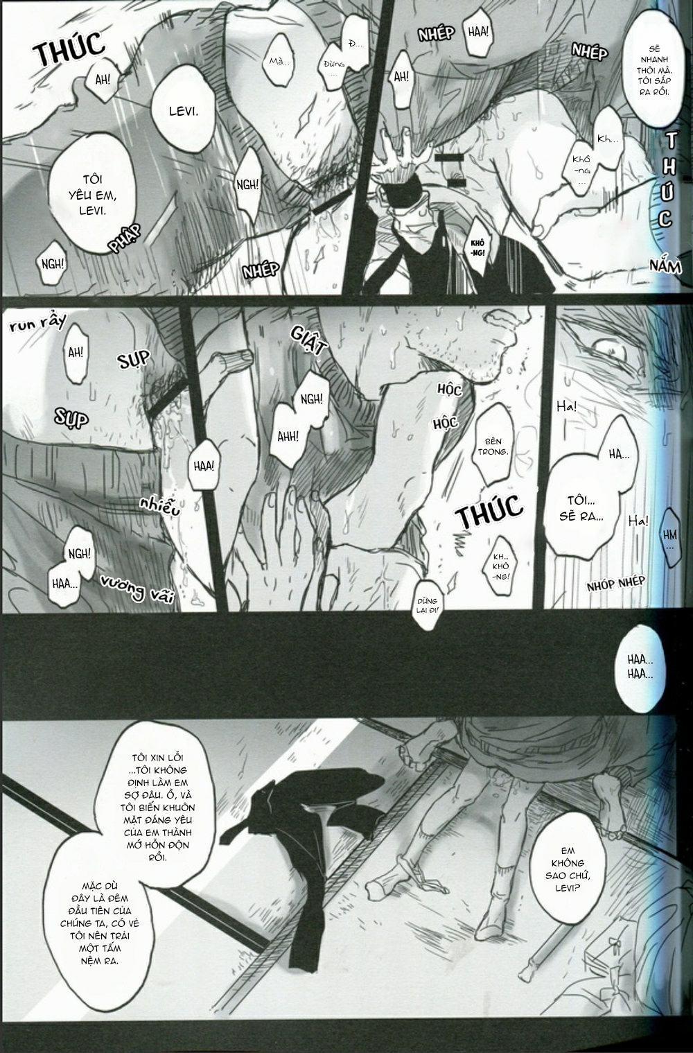 [Melomelow/Hyura] Misshitsu paraiso – Attack on Titan dj 1 trang 19