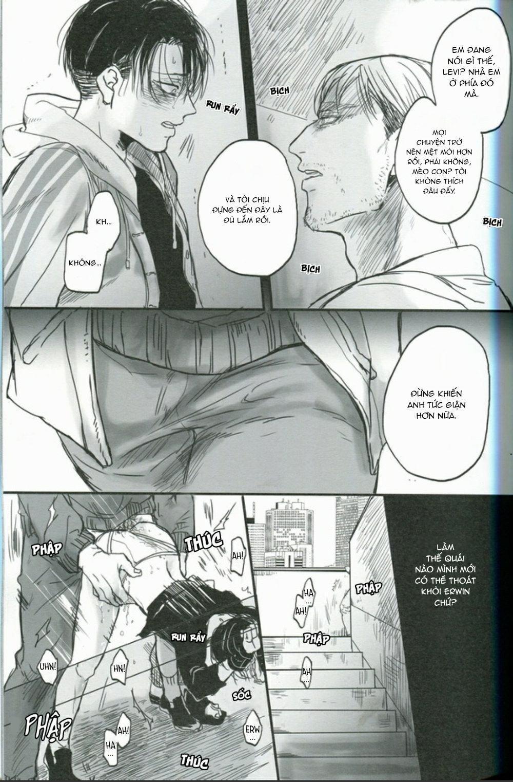 [Melomelow/Hyura] Misshitsu paraiso – Attack on Titan dj 1 trang 35