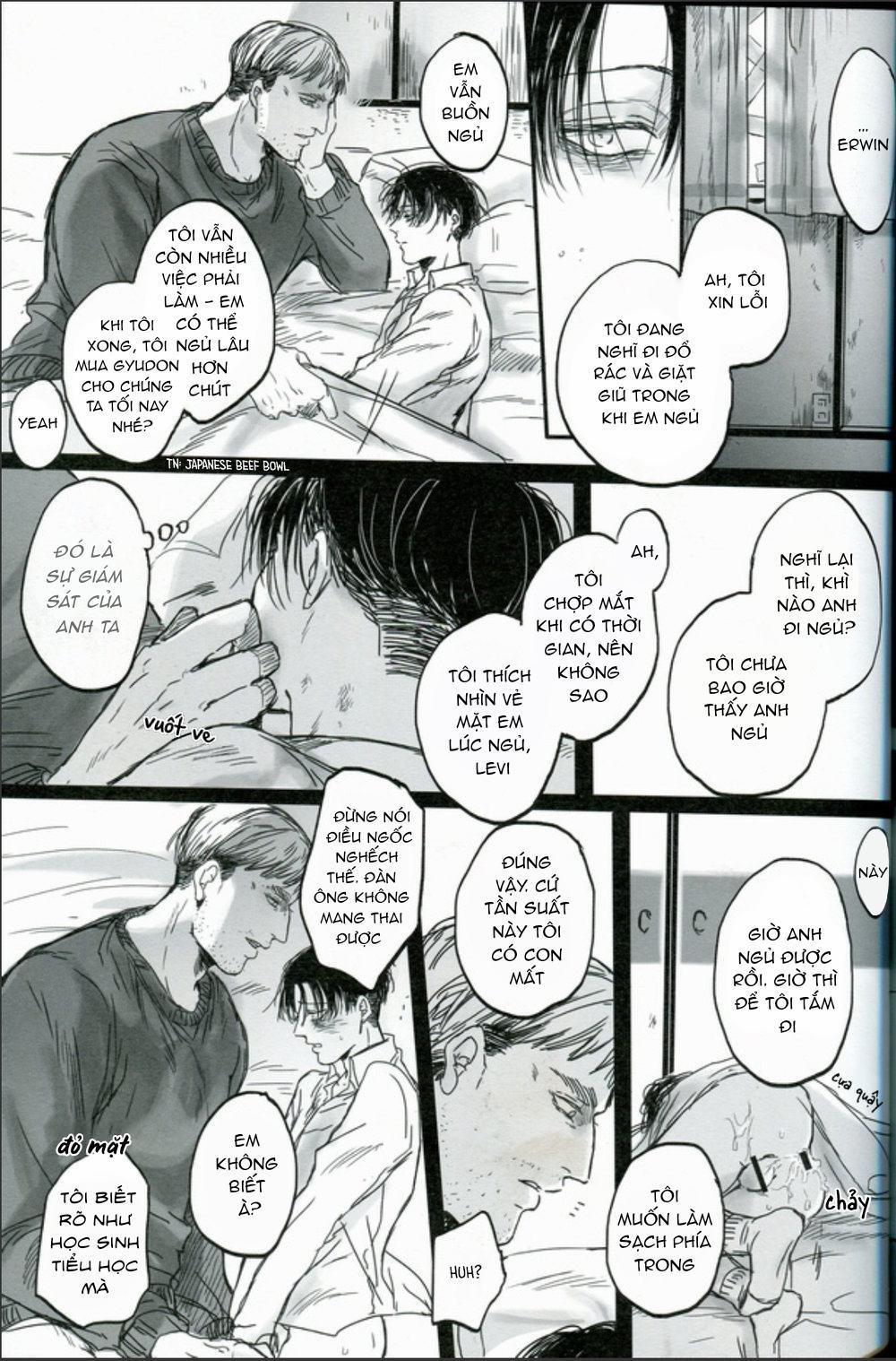 [Melomelow/Hyura] Misshitsu paraiso – Attack on Titan dj 2 trang 30