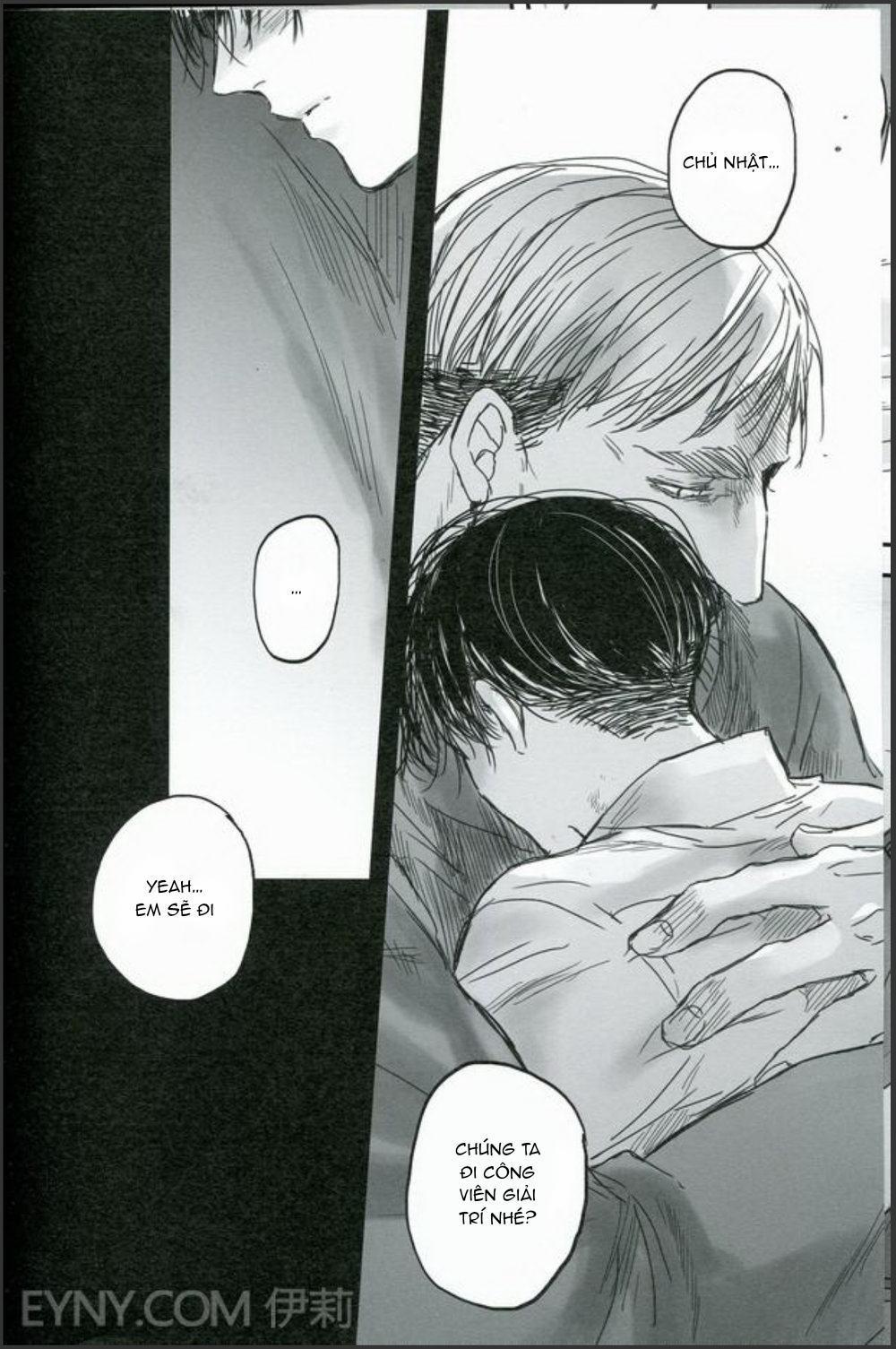 [Melomelow/Hyura] Misshitsu paraiso – Attack on Titan dj 2 trang 37