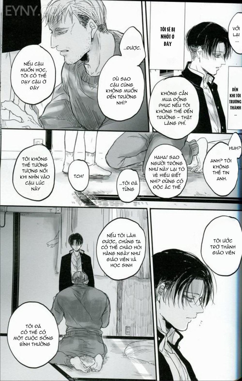 [Melomelow/Hyura] Misshitsu paraiso – Attack on Titan dj 2 trang 8