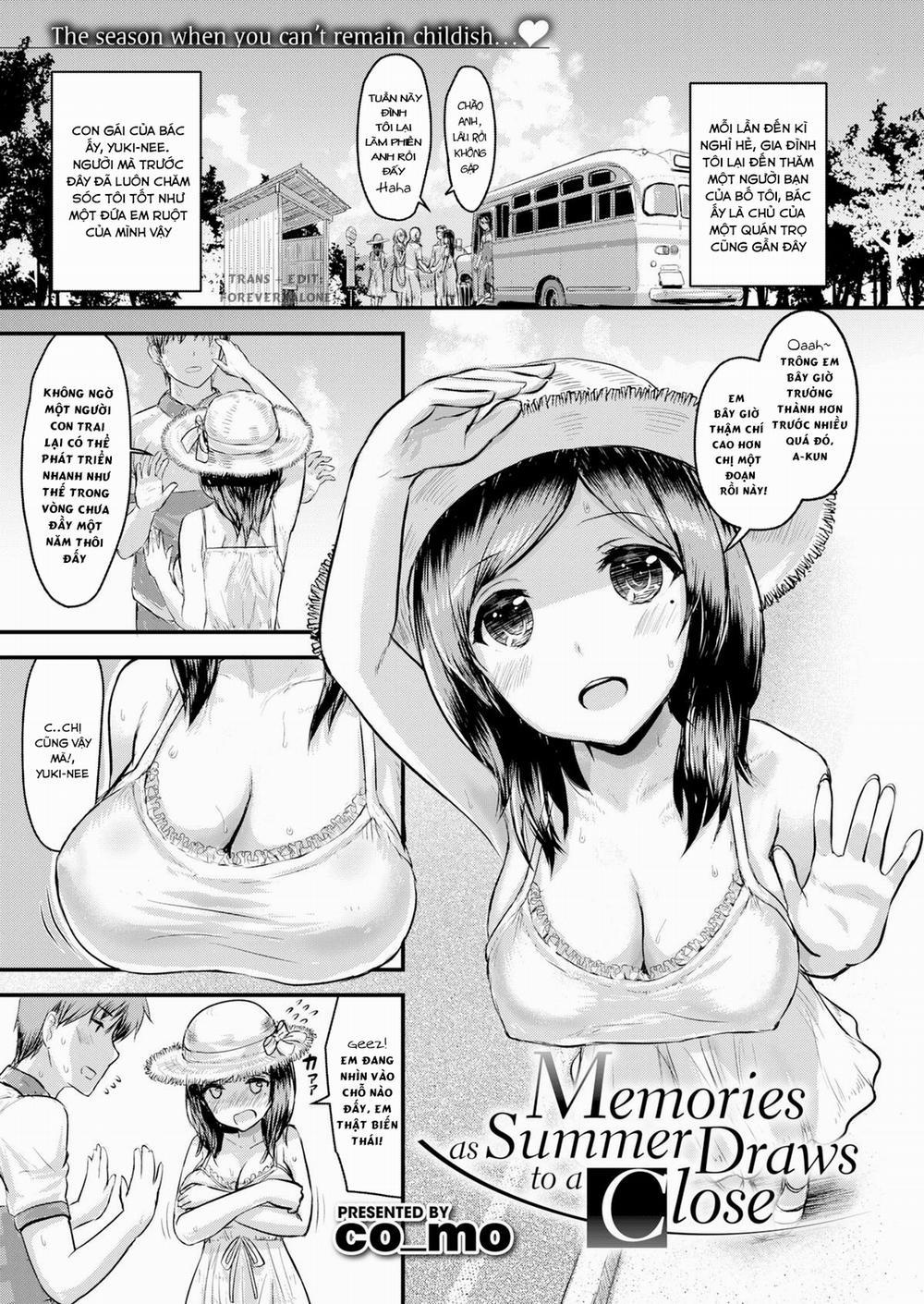 Memories as Summer Draws to a Close Oneshot [Không che] trang 0