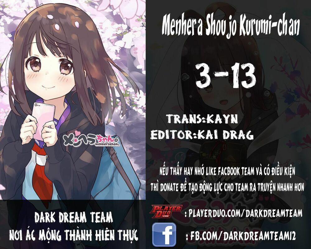 Menhera Shoujo Kurumi-Chan 3 trang 0