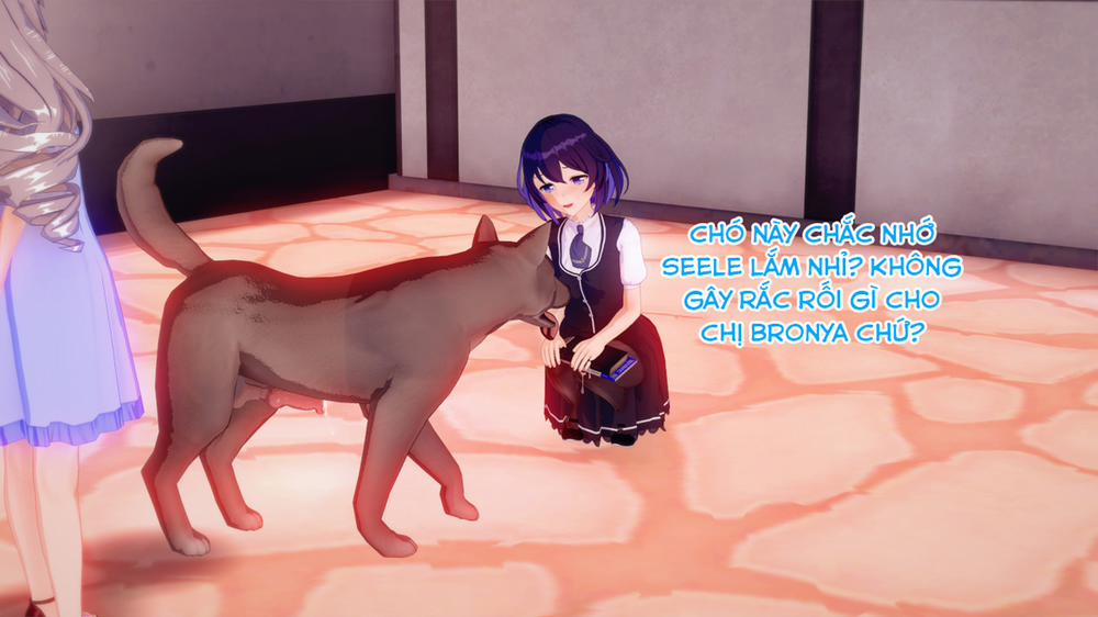 Mèo Seele và chó. (Honkai Impact) Oneshot trang 8