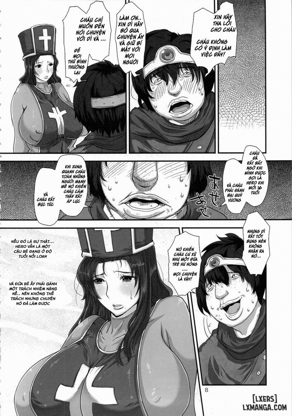 METABOLIZM DQ-S Kyonyuu Kyojiri no Hitozuma Souryo ga Yuusha ni Netorareru Ohanashi Oneshot trang 7