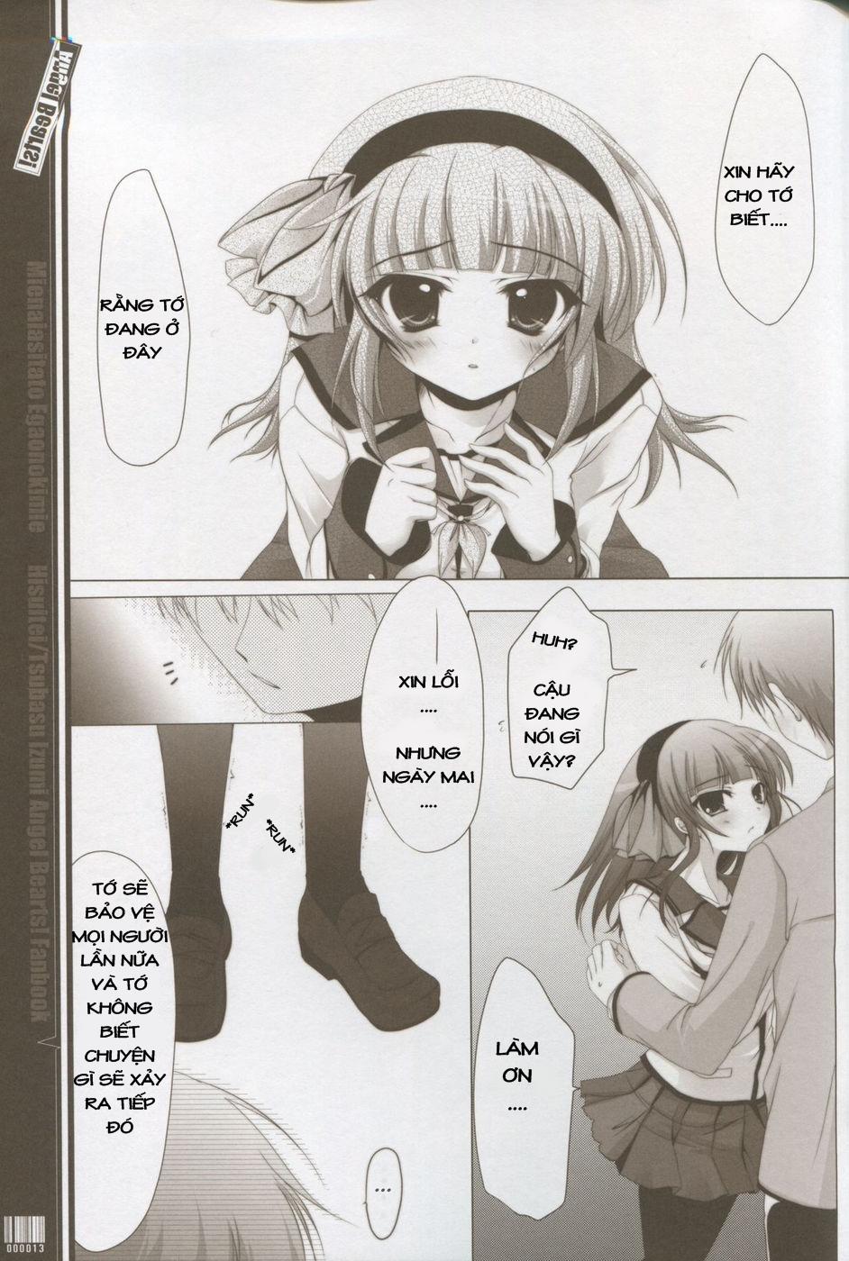 Mienai ashita to egao no kimi e (Angel Beats!) Oneshot trang 13