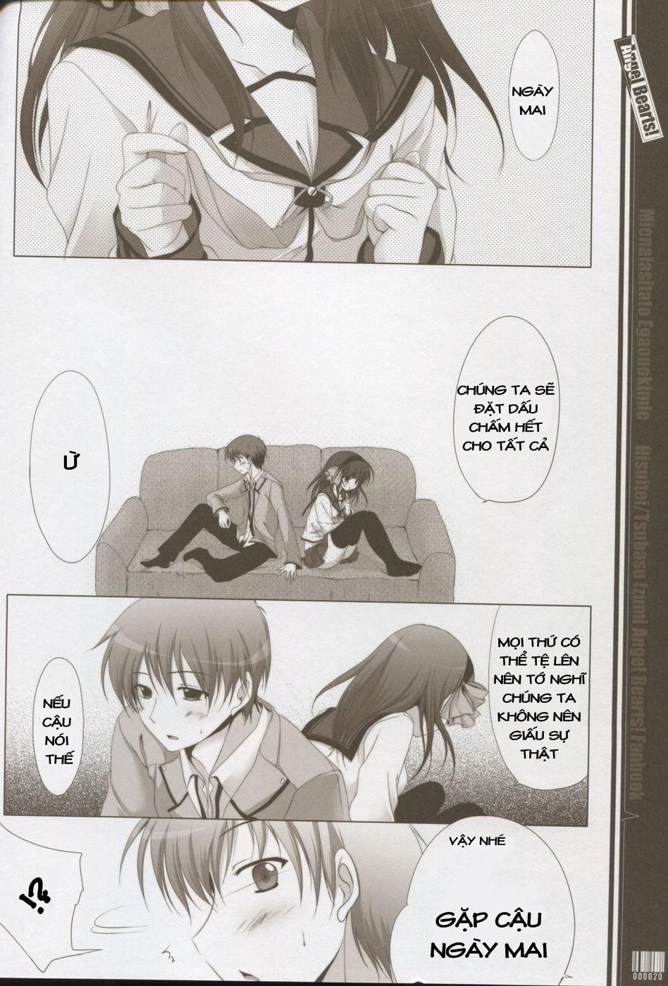 Mienai ashita to egao no kimi e (Angel Beats!) Oneshot trang 18