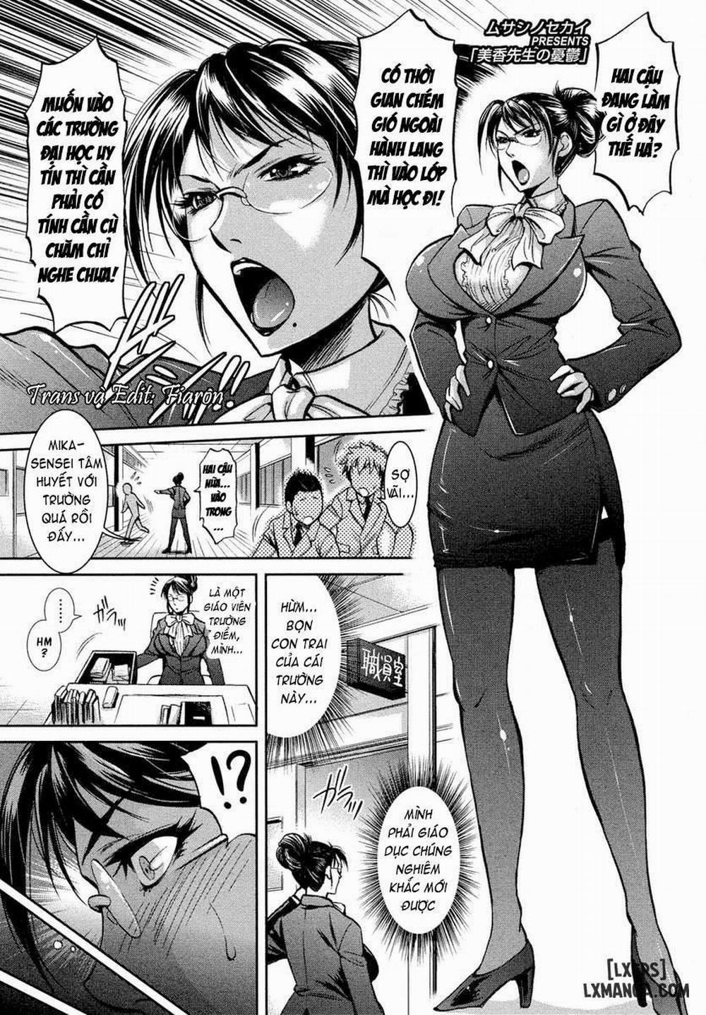 Mika-sensei's Despair Oneshot trang 0