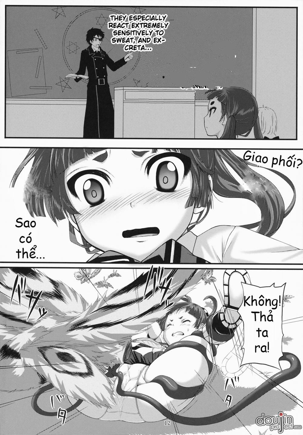 Minarai Exorcist Izumo (Ao No Exorcist) Oneshot trang 12