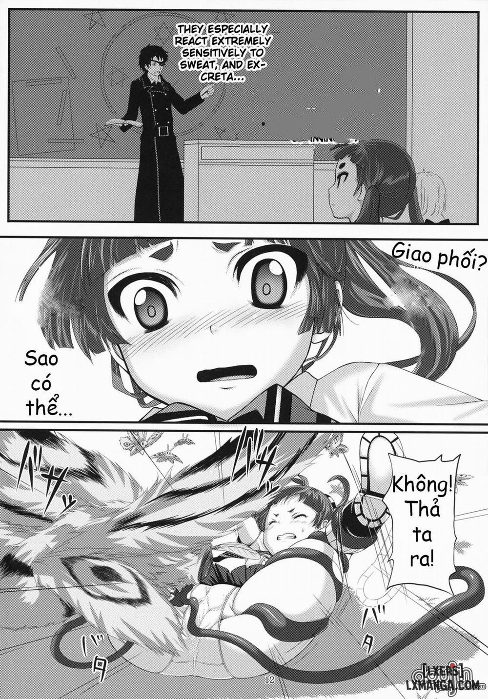 Minarai Exorcist Izumo Oneshot trang 12