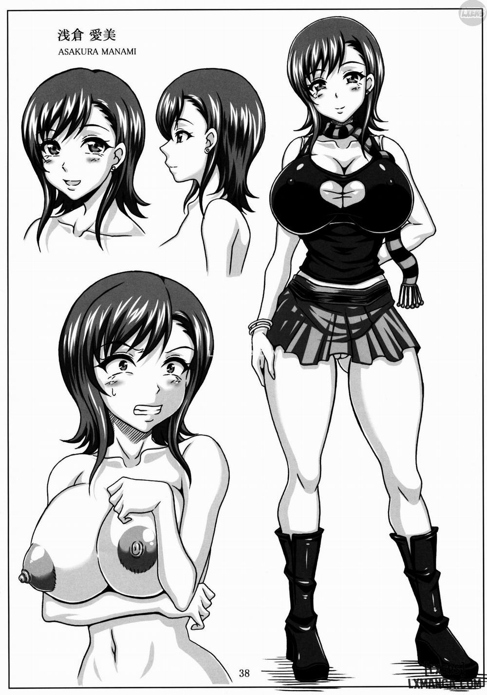 Minna no Bakunyuu Ona Maid Oneshot trang 36