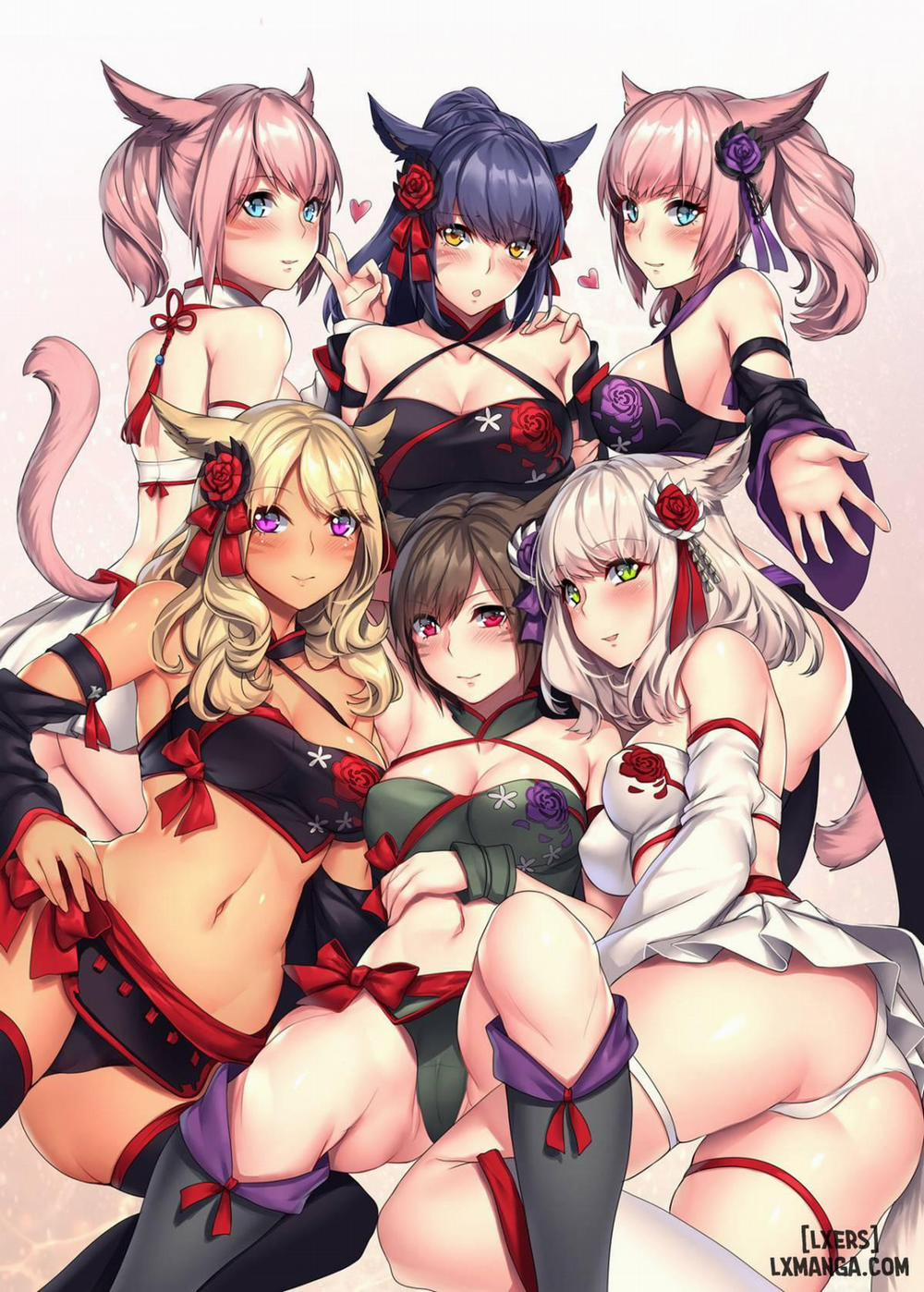 Miqo'te x Harem!! Ore igai no FC men ga zenin Mesu'te na ken Oneshot trang 1