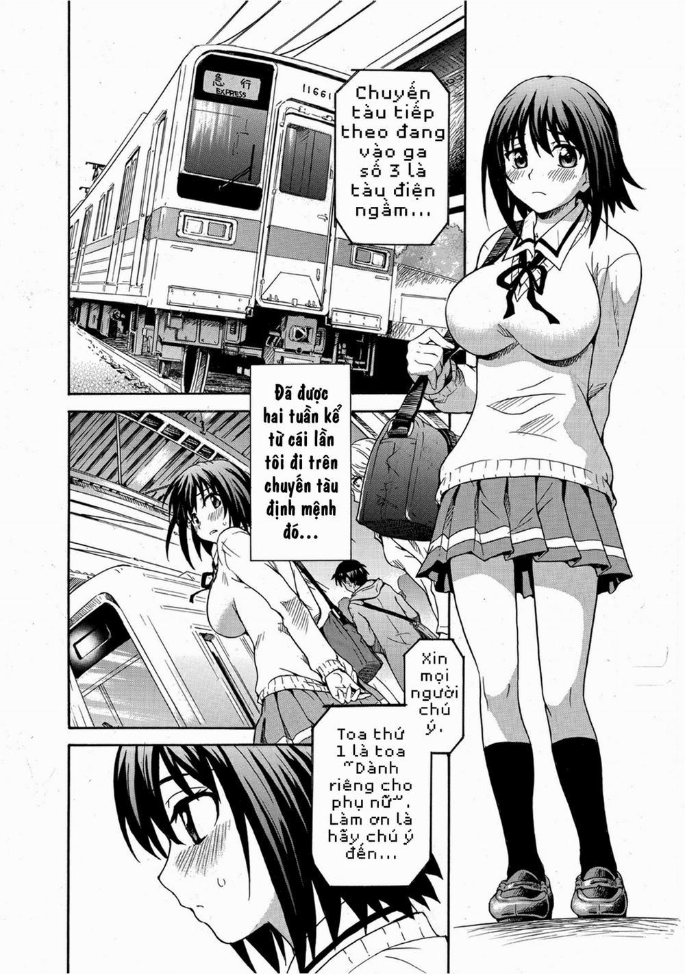 Mirarete Icchau ☆ Yuri Densha ~Josei Senyou Sharyou No Himegoto~ Oneshot [Yuri] trang 4