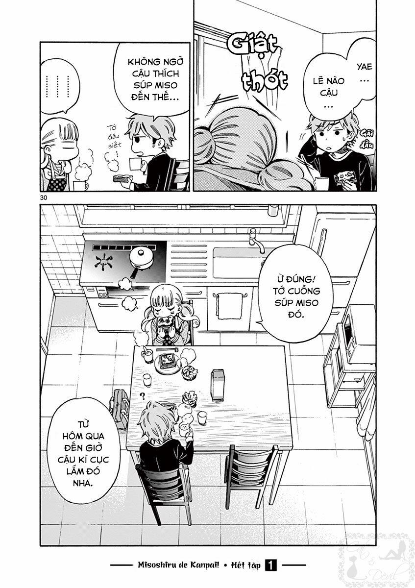 Misoshiru De Kanpai! 0 Hương vị của mẹ trang 29
