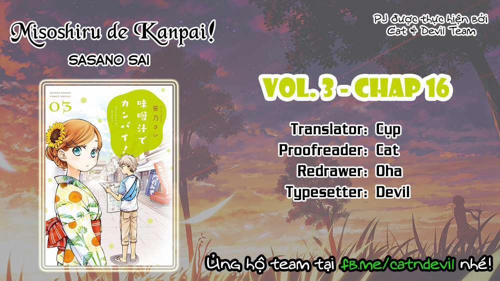 Misoshiru De Kanpai! 16 trang 0