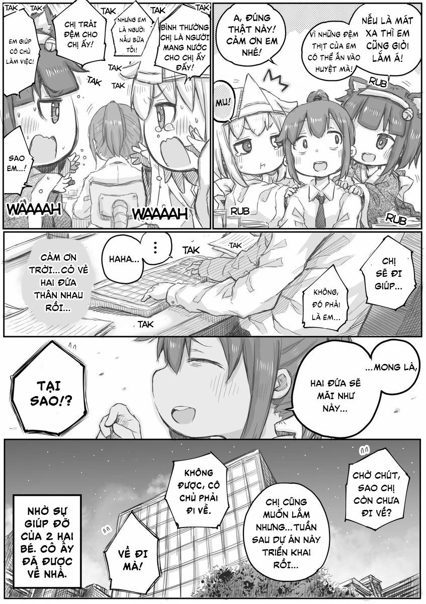 Miss Shachiku And The Little Baby Ghost 12 trang 3