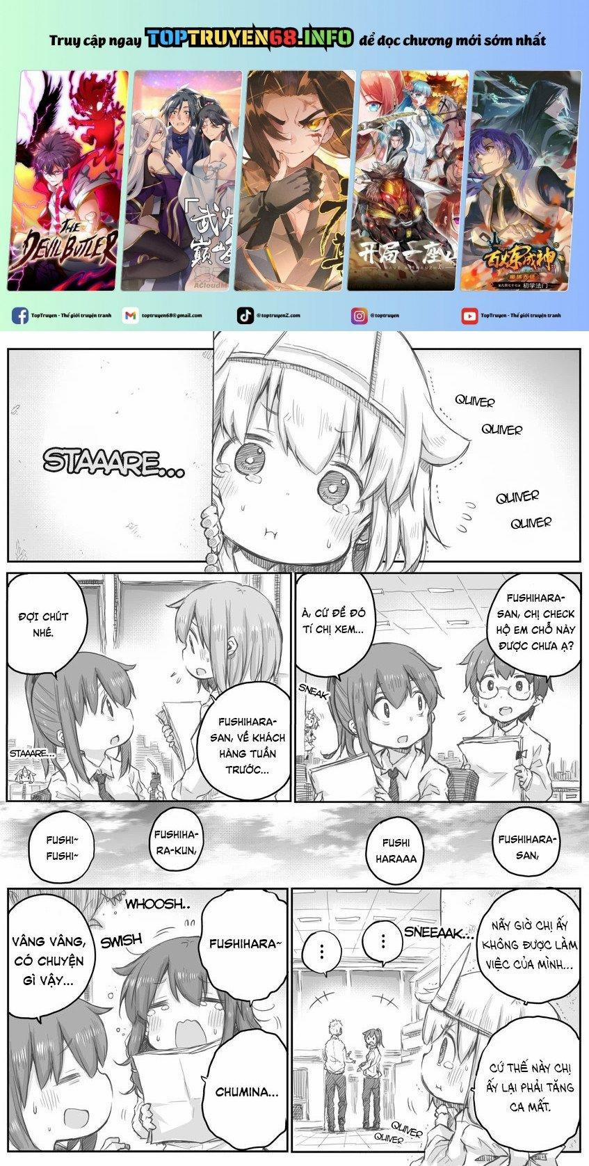 Miss Shachiku And The Little Baby Ghost 15 trang 0