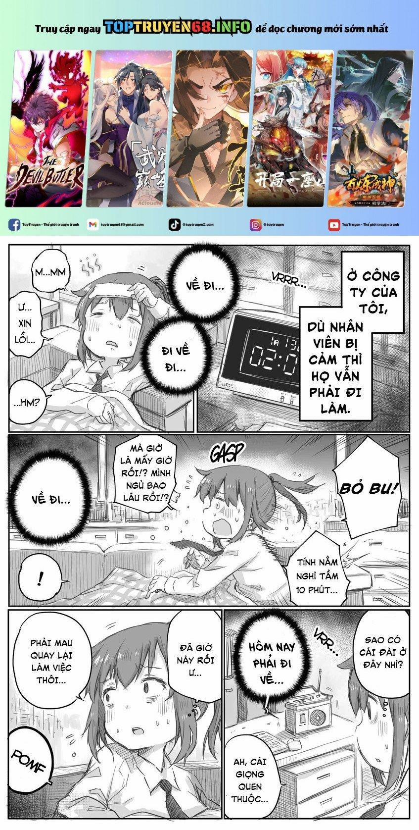 Miss Shachiku And The Little Baby Ghost 4 trang 0