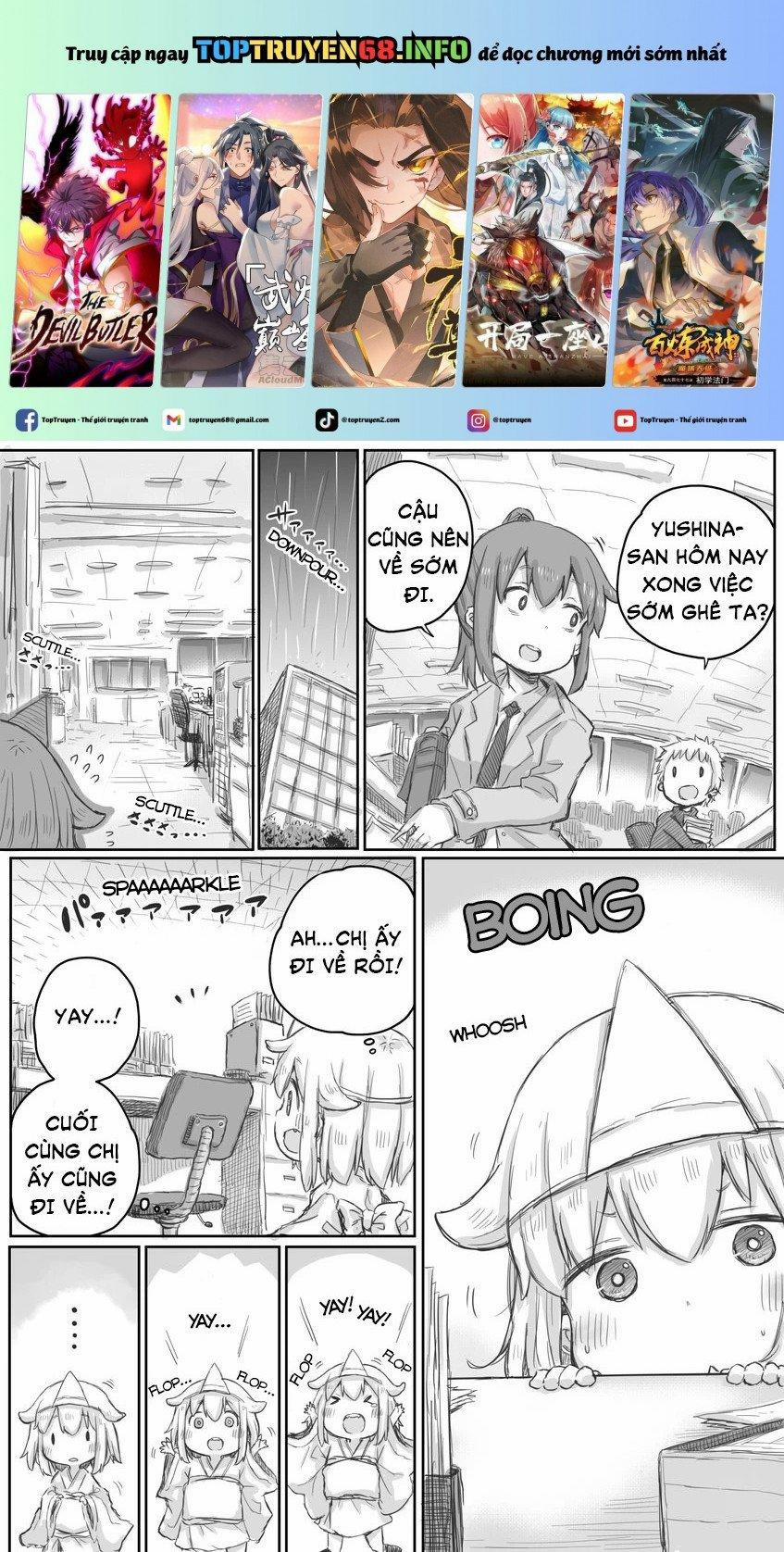 Miss Shachiku And The Little Baby Ghost 8 trang 0