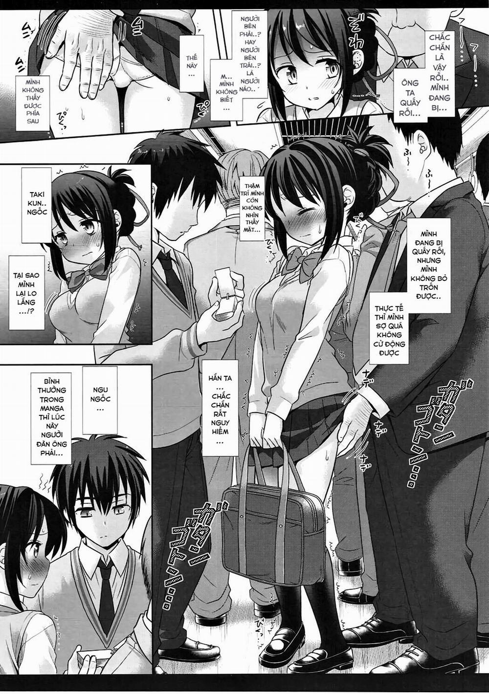 Mitsuha Chikan Densha (Kimi no Na wa.) Oneshot trang 5