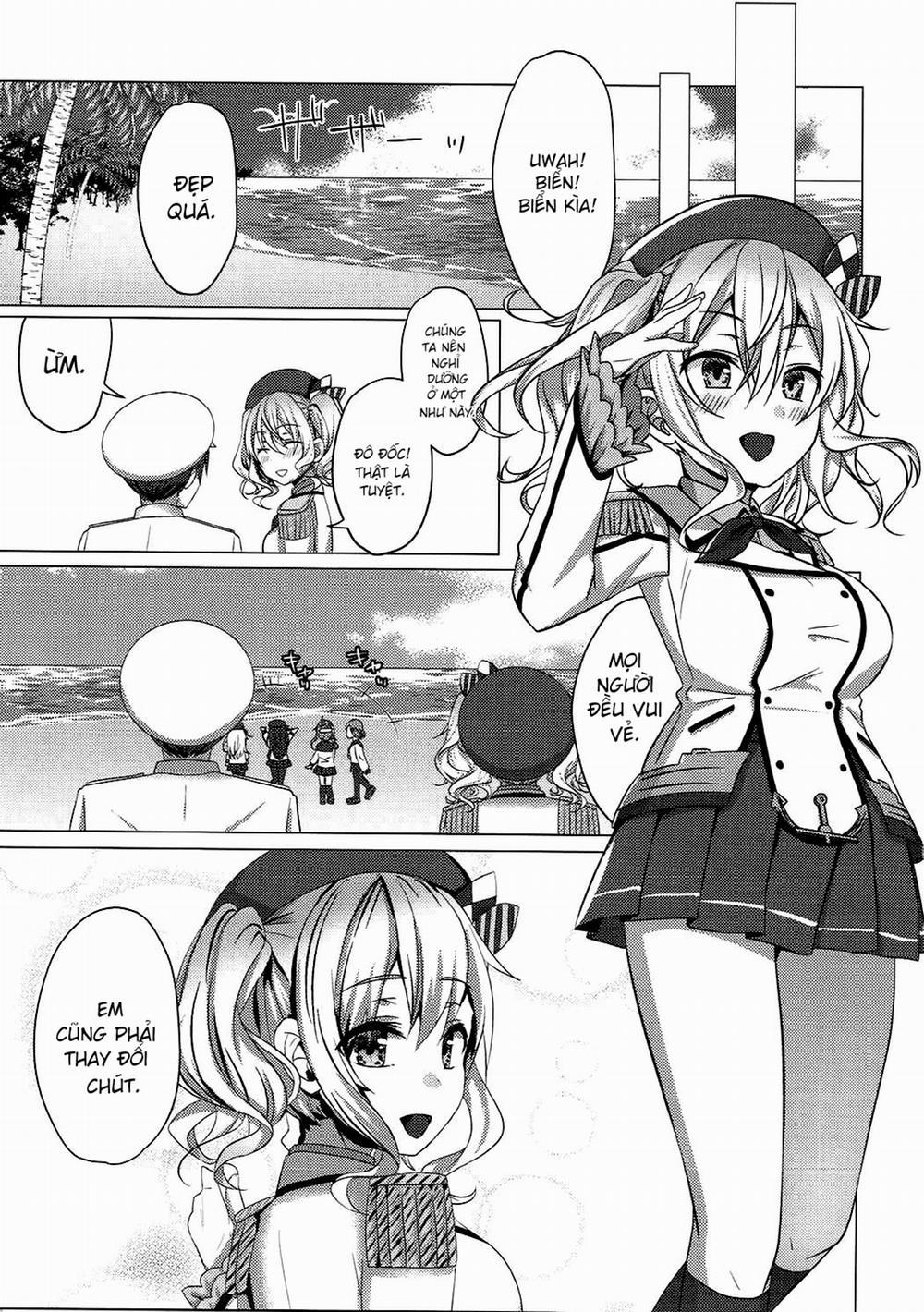 Mizugi no Kashima ga Erosugiru! (Kantai Collection -KanColle-) Oneshot trang 5