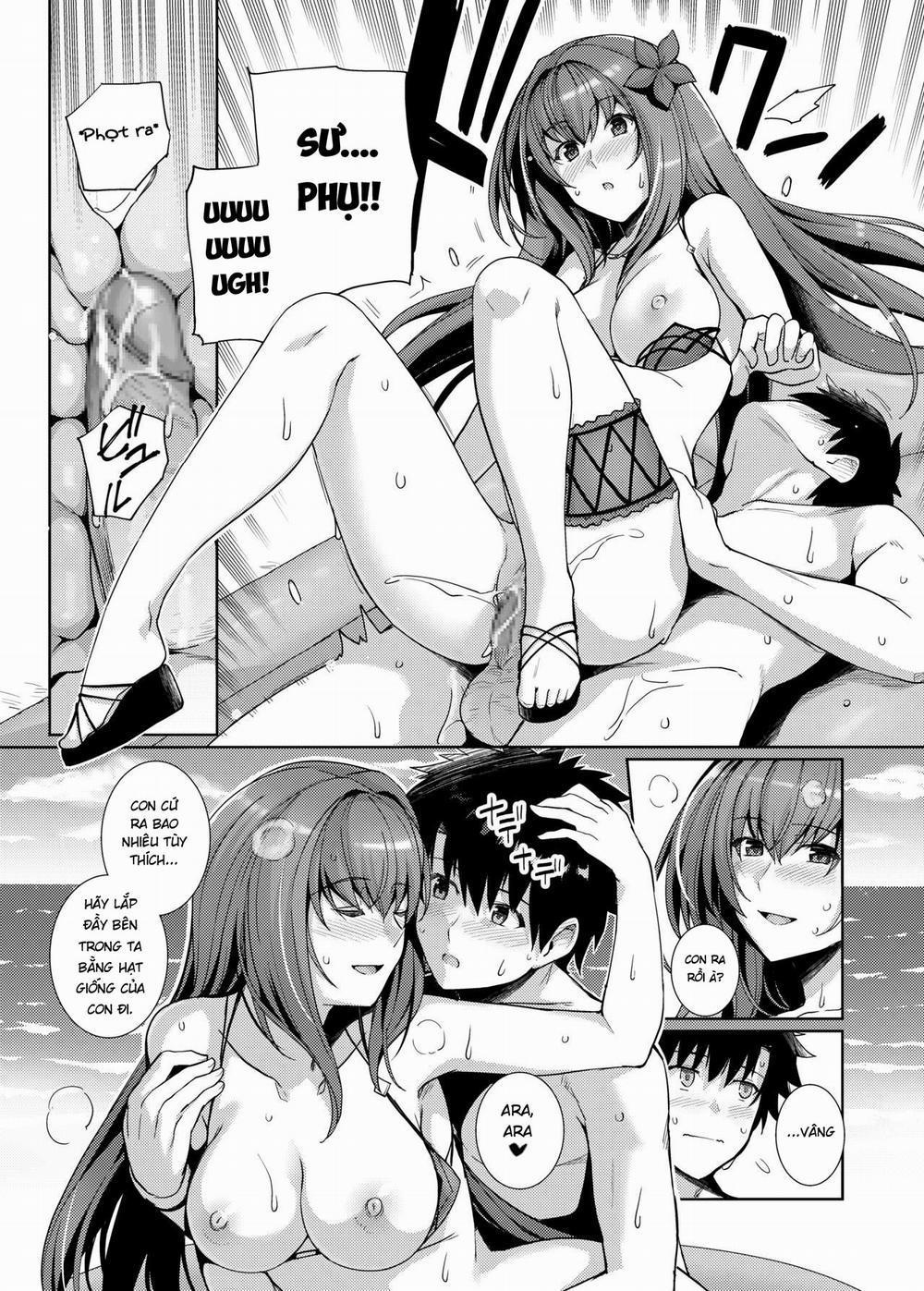 Mizugi Shishou to Koibito Ecchi Suru Hon Bản không che trang 10