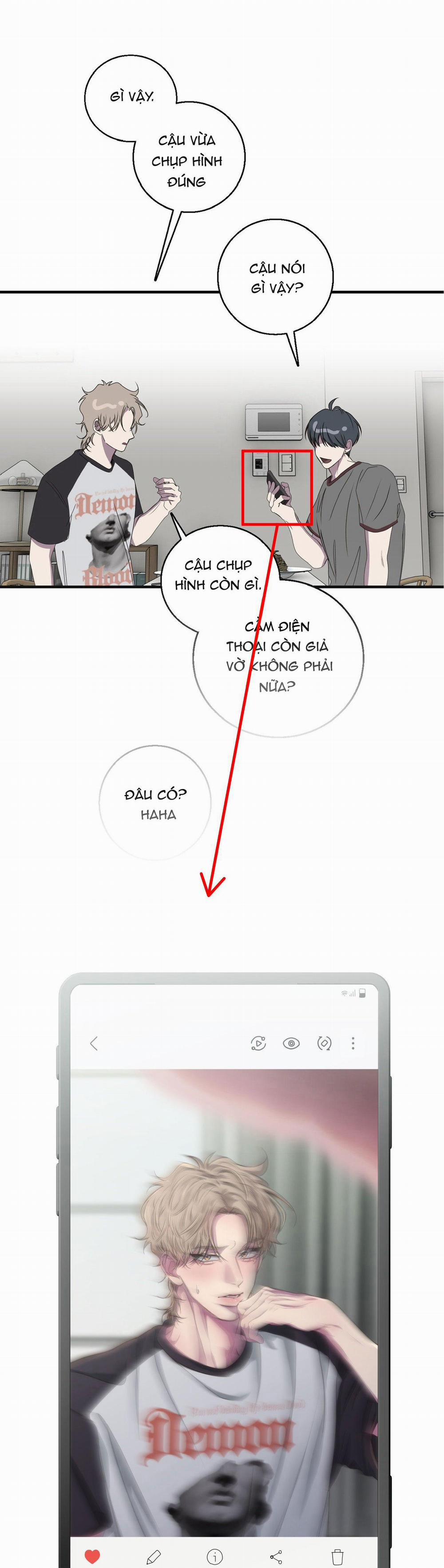 Mối Tình Bị Động 21.1 THÔNG BÁO HOÃN trang 5