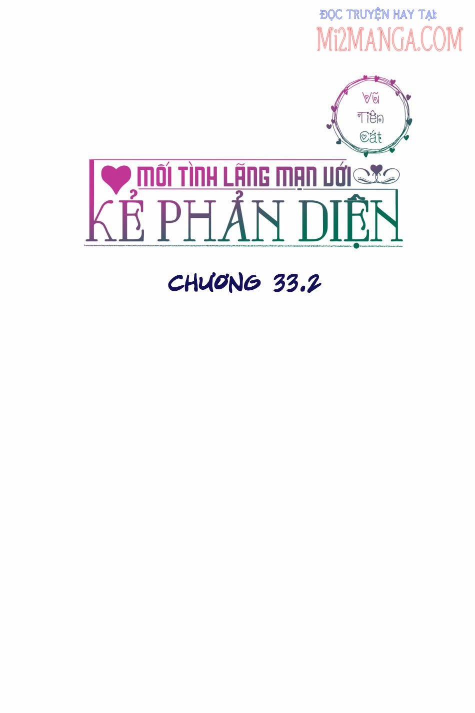 Mối Tình Lãng Mạn Với Kẻ Phản Diện 33.2 trang 2