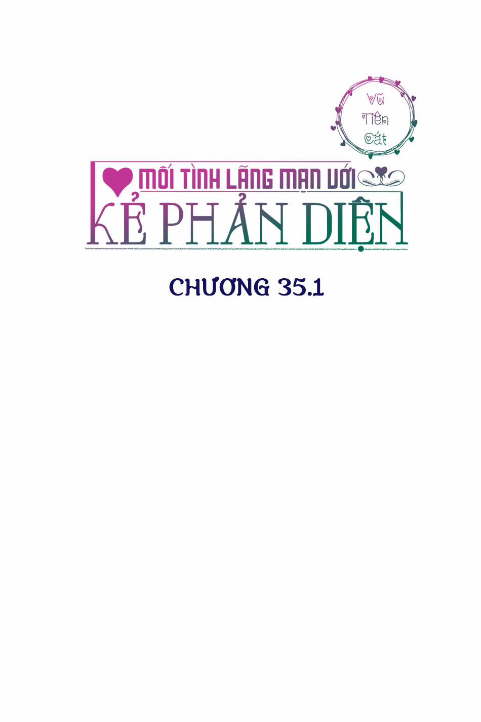 Mối Tình Lãng Mạn Với Kẻ Phản Diện 35.1 trang 3