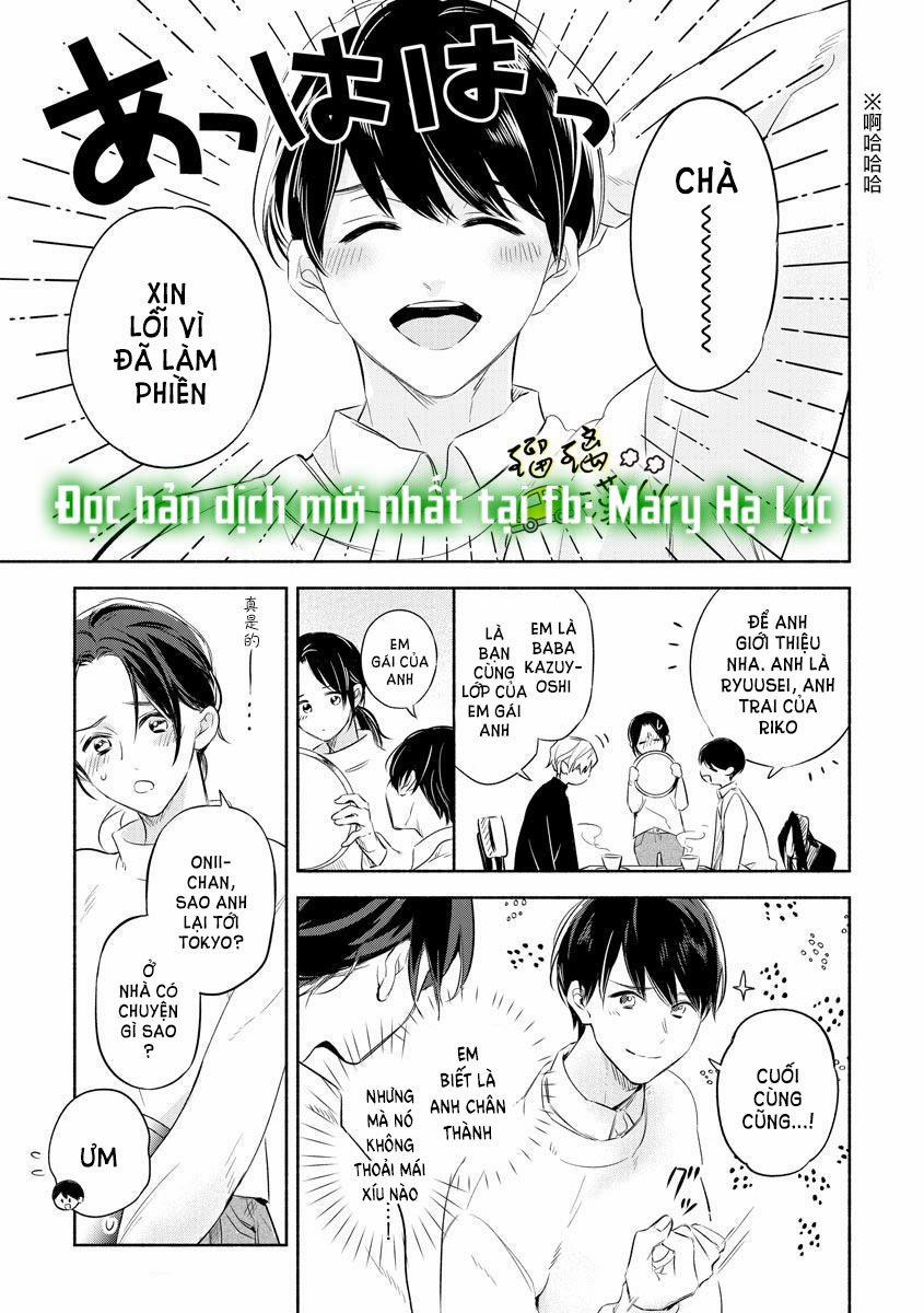 Mối Tình Ngọt Ngào Của Chàng Trai Nổi Tiếng Và Cô Nàng Trầm Lặng 3.1 trang 12