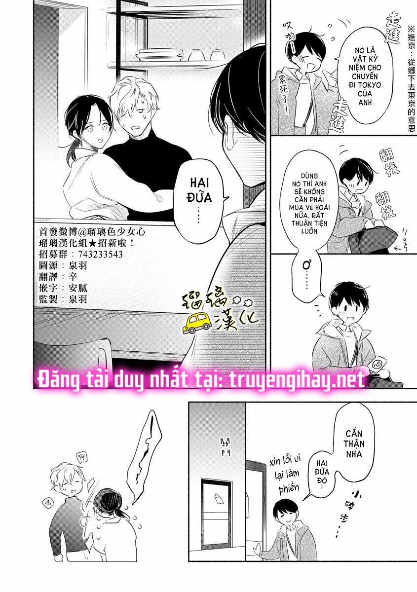 Mối Tình Ngọt Ngào Của Chàng Trai Nổi Tiếng Và Cô Nàng Trầm Lặng 3.2 trang 11