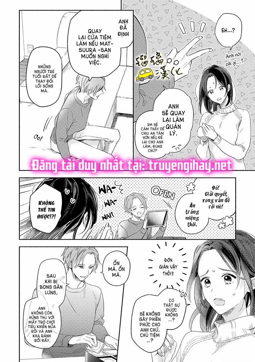 Mối Tình Ngọt Ngào Của Chàng Trai Nổi Tiếng Và Cô Nàng Trầm Lặng 6.1 trang 10