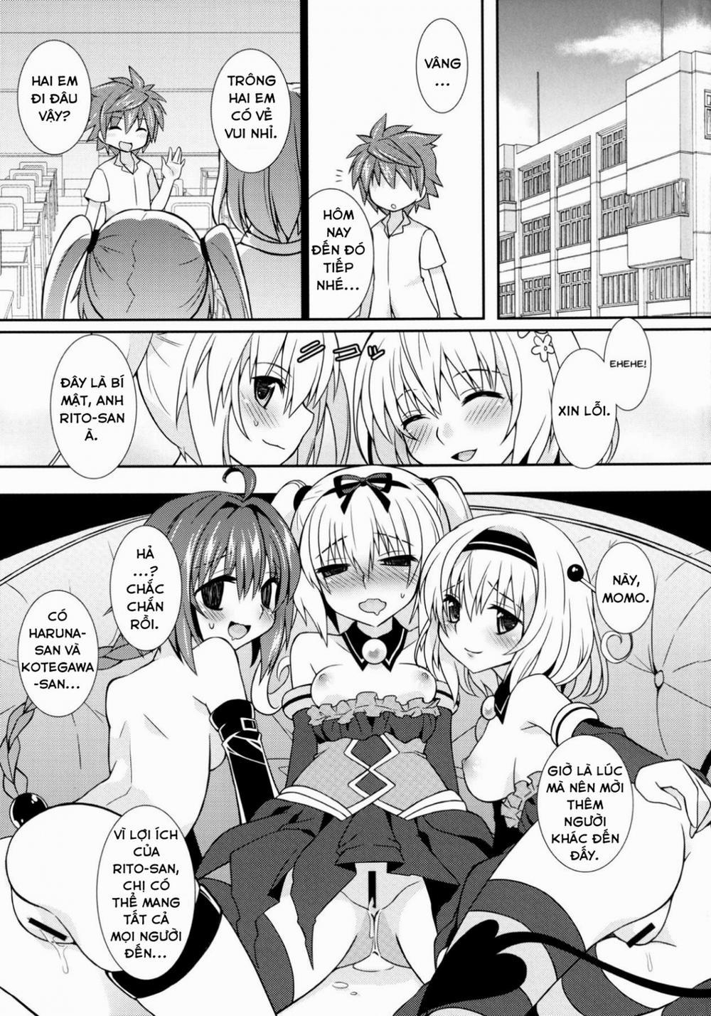MomoNana Darkness (To Love Ru Darkness) Oneshot trang 24