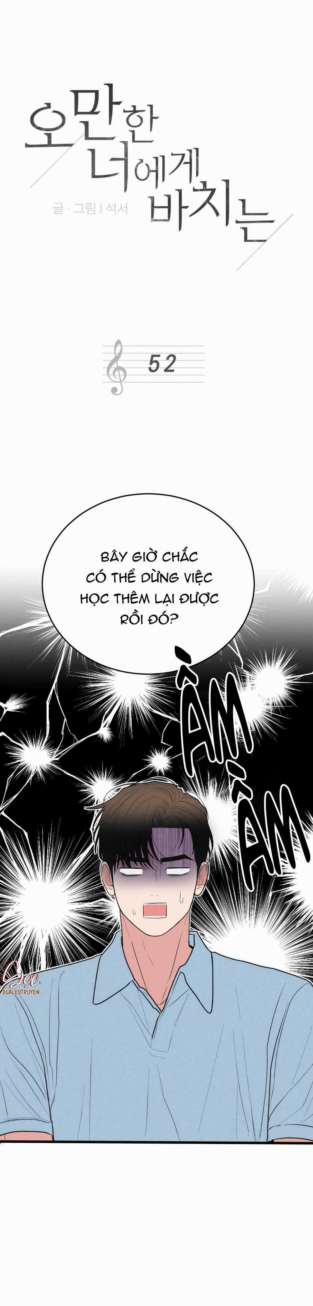 Món Quà Dành Cho Kẻ Ngạo Mạn 52 trang 1