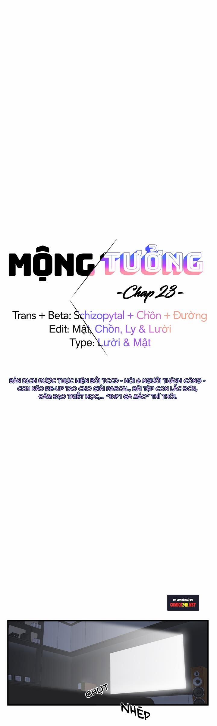 Mộng Tưởng 23 trang 1