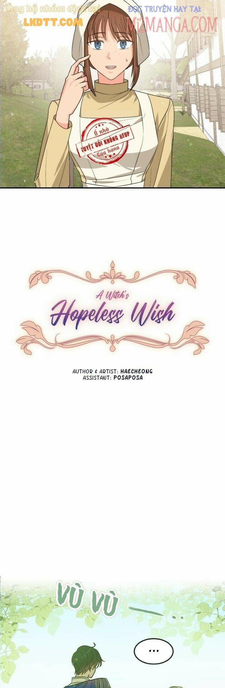 Mong Ước Tuyệt Vọng Của Một Phù Thủy 43 trang 1